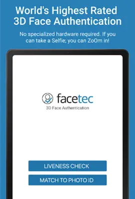 FaceTec Demo android App screenshot 1